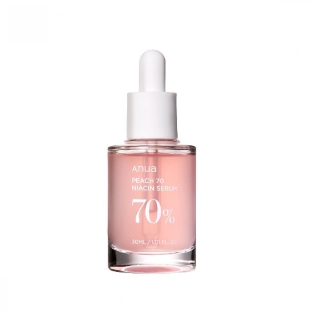 ANUA Peach 70% Niacinamide Serum 30ml / Brightening Hydrating Face Serum…